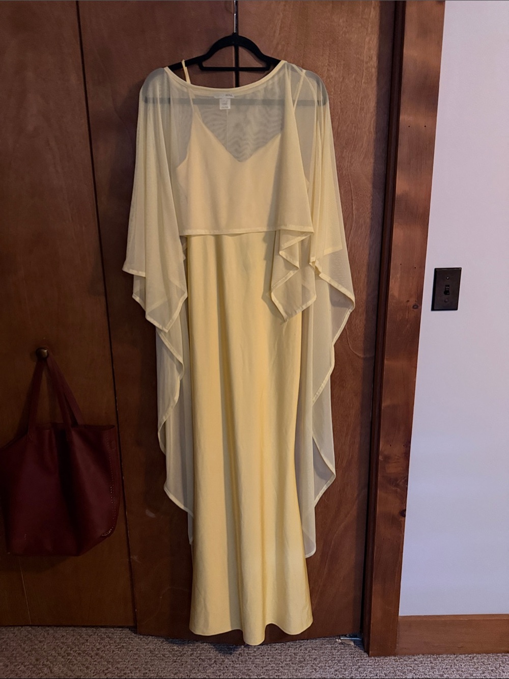 Fashion Nova Staying True Satin Maxi Dress - Picture 3 of 5